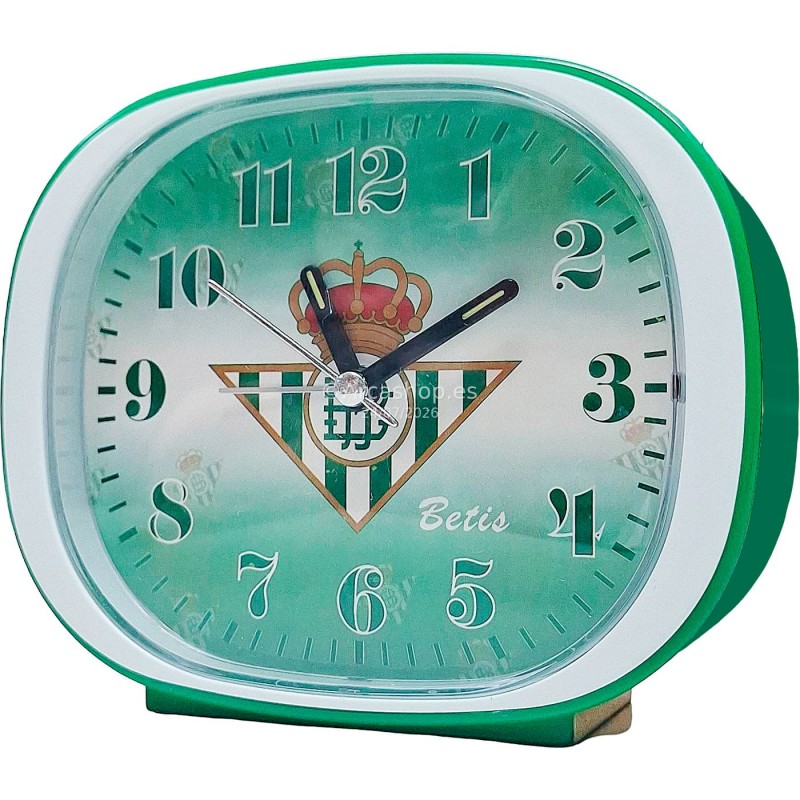 RELOJ DESPERTADOR HIMMO REAL BETIS REF. 04044