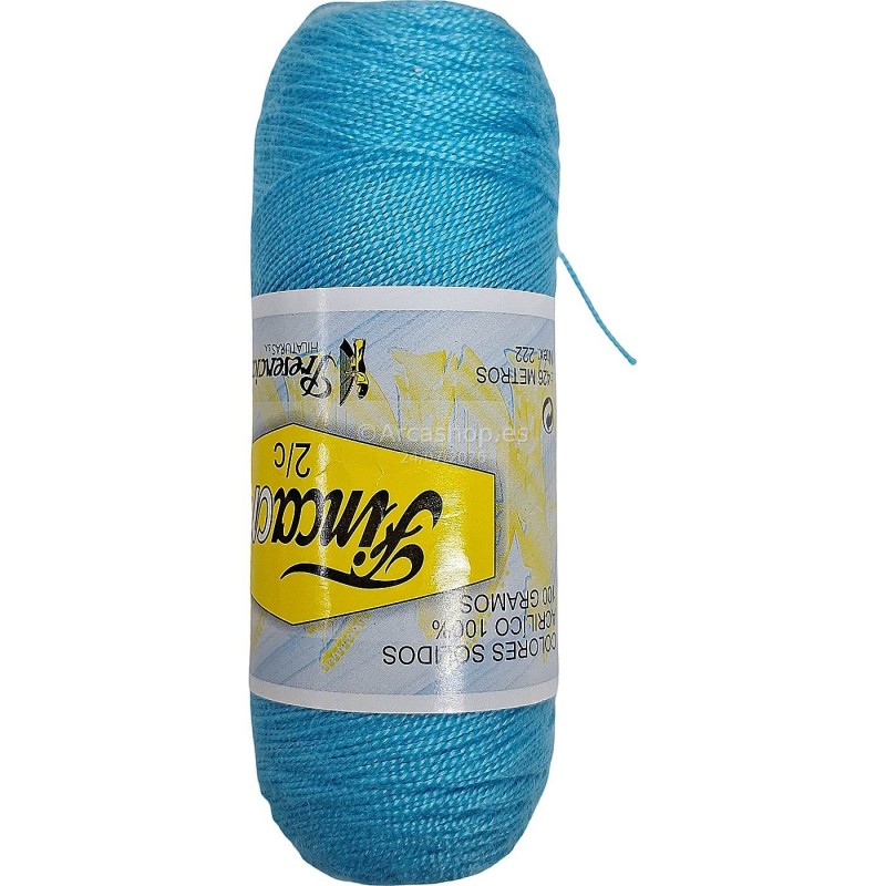  HILO ZEPELIN 2 CABOS ACRILICO FINCACRUL DE PRESENCIA — Color fincakril: 997 . Foto Mercería © Arcashop.es. 