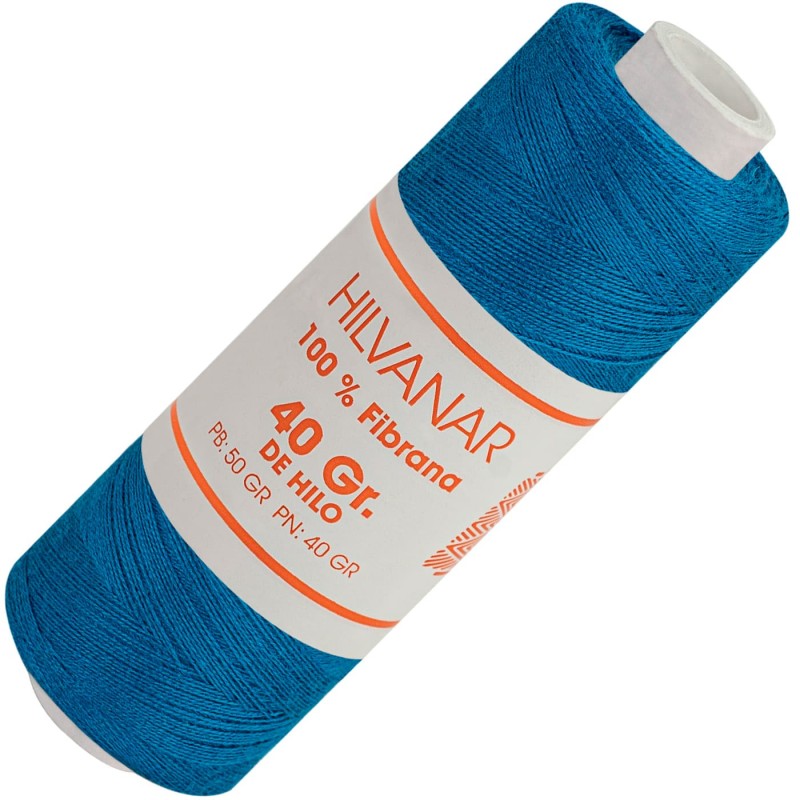  BOBINA HILVANAR 40 GRS. SEDIMER COLORES — Modelo: BOBINA 40 GRS. AZUL . Foto Mercería © Arcashop.es. 