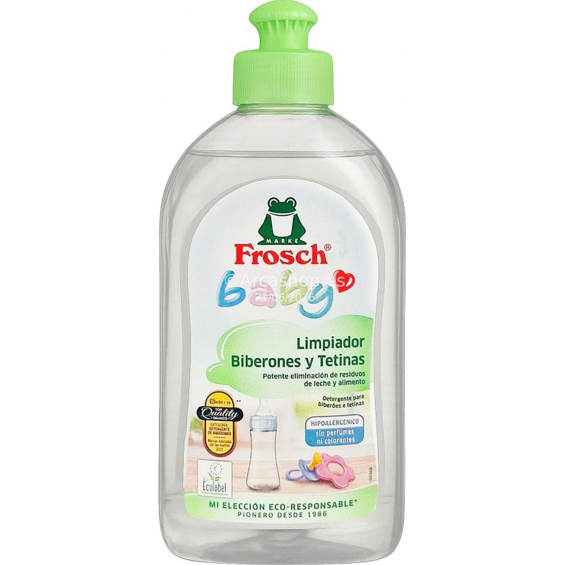 LIMPIADOR BIBERONES-TETINAS BABY 500 ML. FROSCH