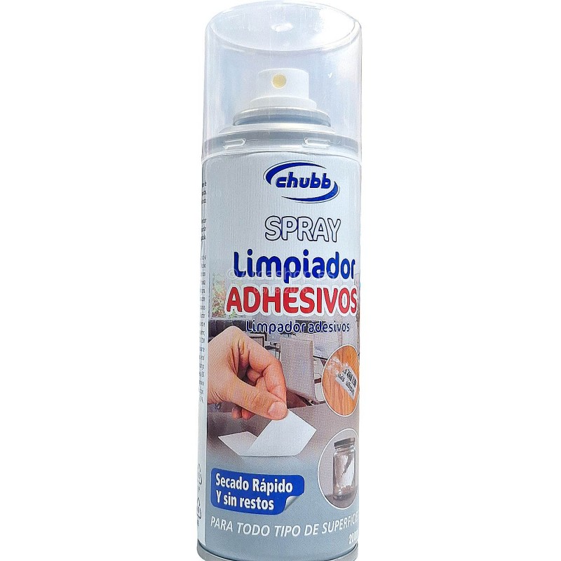 LIMPIADOR ADHESIVO SPRAY 200ML. CHUBB