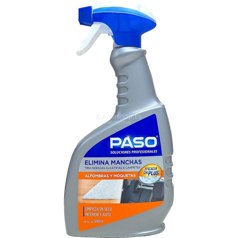ELIMINA MANCHAS ALFOMBRA 500 ML. PASO