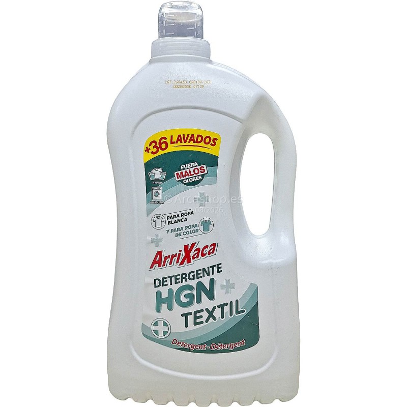 DETERGENTE ARRIXACA JABON ABUELA 2.850 LTS. HGN TEXTIL