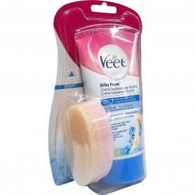 DEPIL VEET CREMA DUCHA 150ML. C/ESPONJA