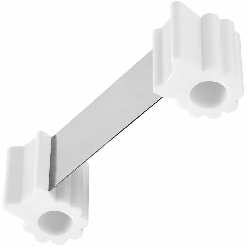  Retenedor Puerta con extremos antideslizantes Inofix Mod. 3171 — Color : Blanco – Modelo: Retenedor Puerta Inofix Mod. 3171 . Foto Hogar y Menaje © Arcashop.es. 