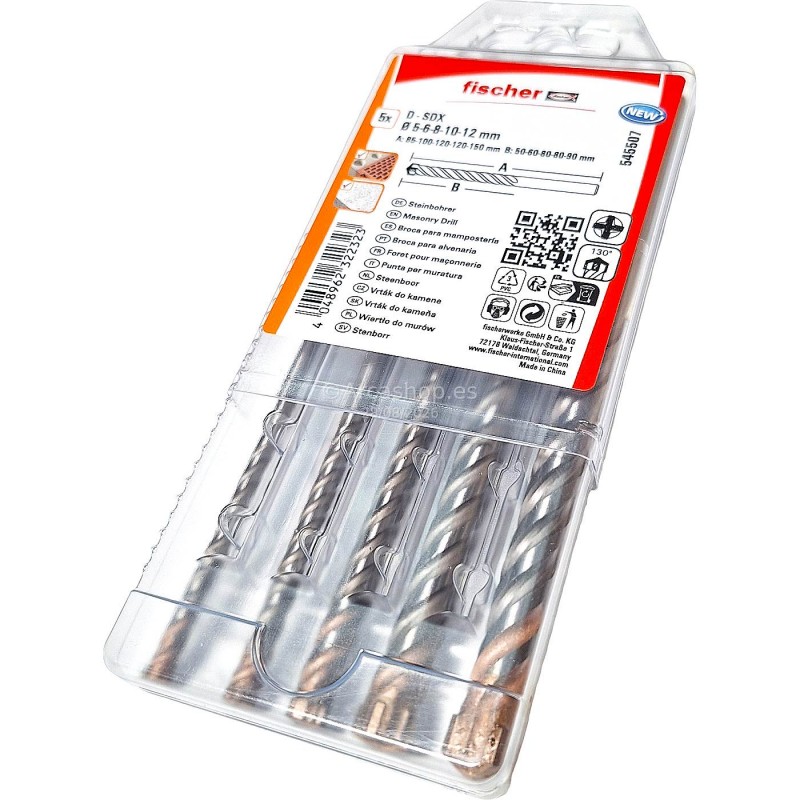 BROCAS JUEGI WIDIA F. D-SDX 5 UNDS. ART. 545507 FISCHER