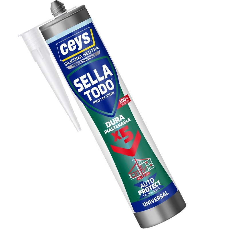 SILICONA NEUTRA SELLATODO 280 ML. CEYS