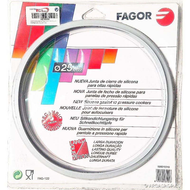 JUNTA DE OLLA RAPIDA FAGOR TF. 25 CMS. REF. 998010019