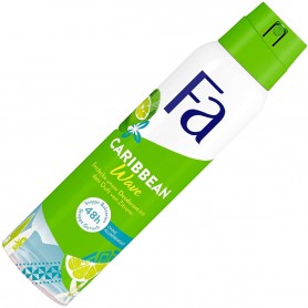 DESODORANTE FA SPRAY 150 ML CARIBBEAN WAVE
