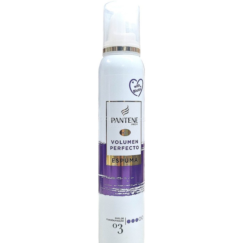 Espuma Fijadora Cabello Pantene Pro-V