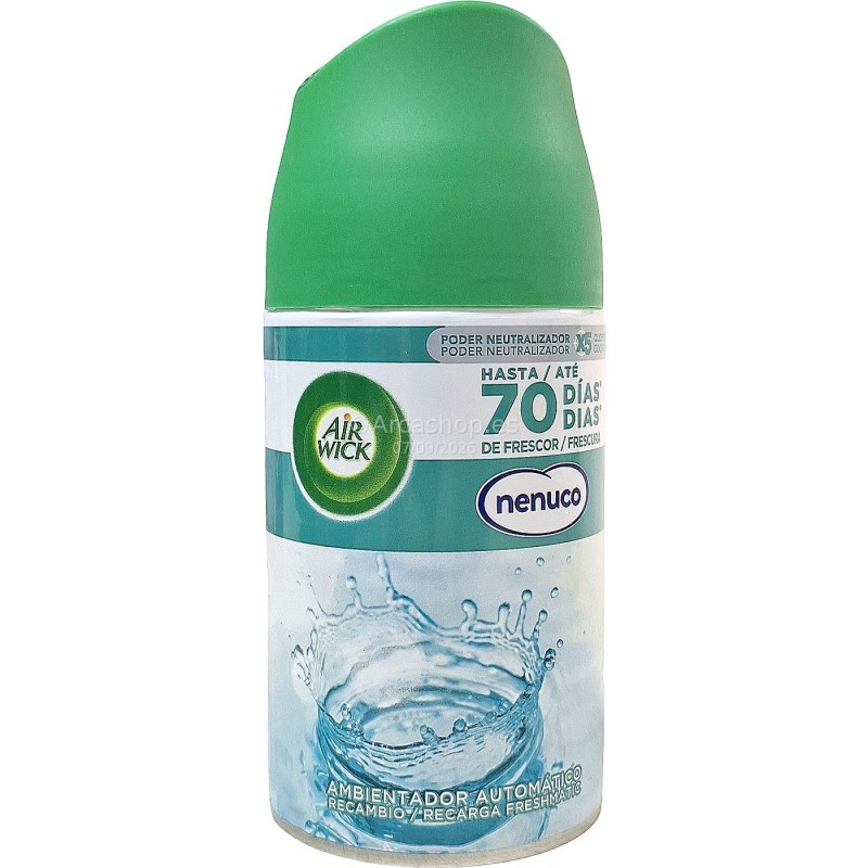  AIR WICK RECAMBIO AMBIENTADOR 250 ML. — airwick: NENUCO . Foto Limpieza y Hogar © Arcashop.es. 