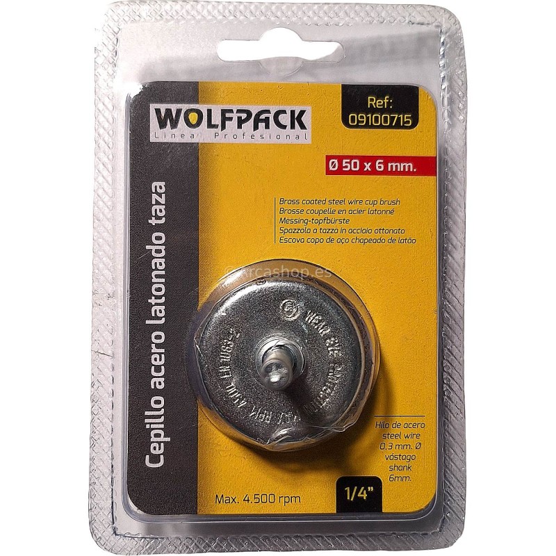 CEPILLO TAZA 50 MM. REF. 09100715 WOLFPACK