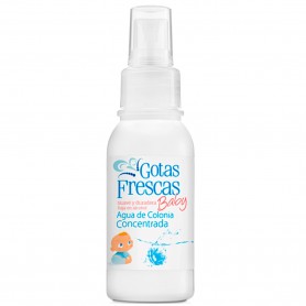 GOTAS FRESCAS BABY 80ML CON VAPORIZADOR PARA VIAJES Y BOLSO.