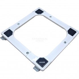 SOPORTE BASE PIE FRIGORIFICO 44-60X44-60 BLANCO REF. 10003