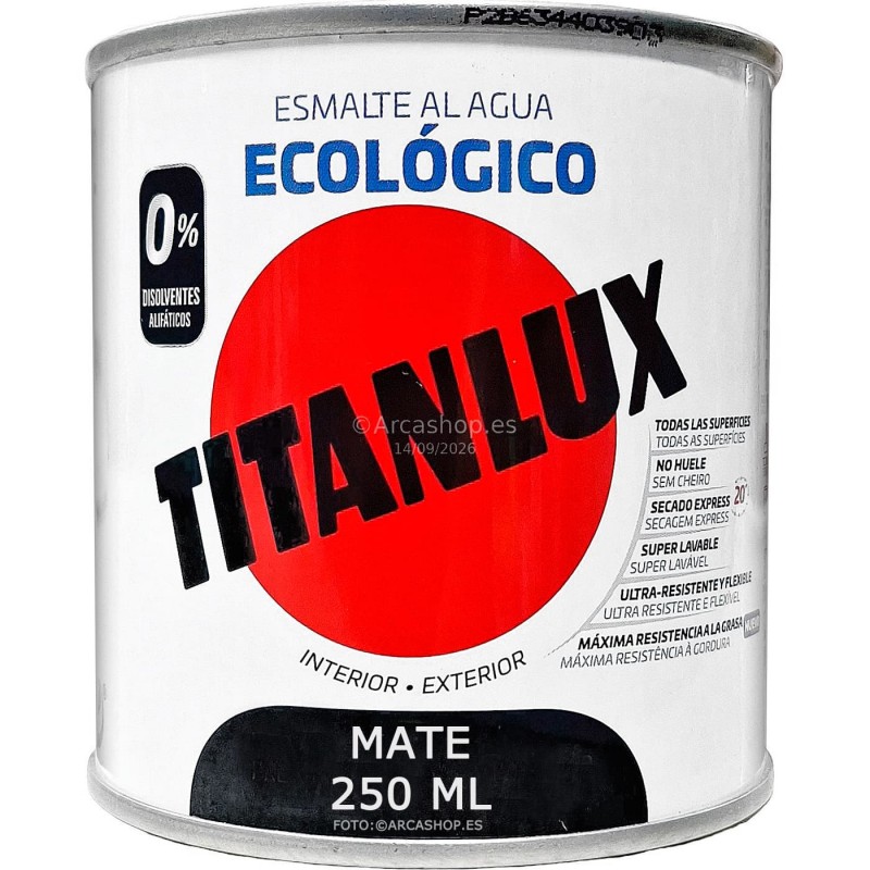 TITANLUX ECOLÓGICO MATE 250 ML - COLORES