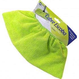 CUBRE ESCOBA MICROFIBRA VERDE 16X32 CMS. PONGAL