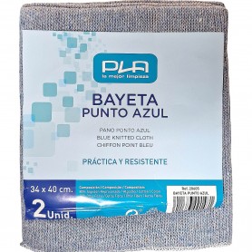 BAYETA PUNTO GRIS 40X36 2 UNDS. REF. 020605 PLA
