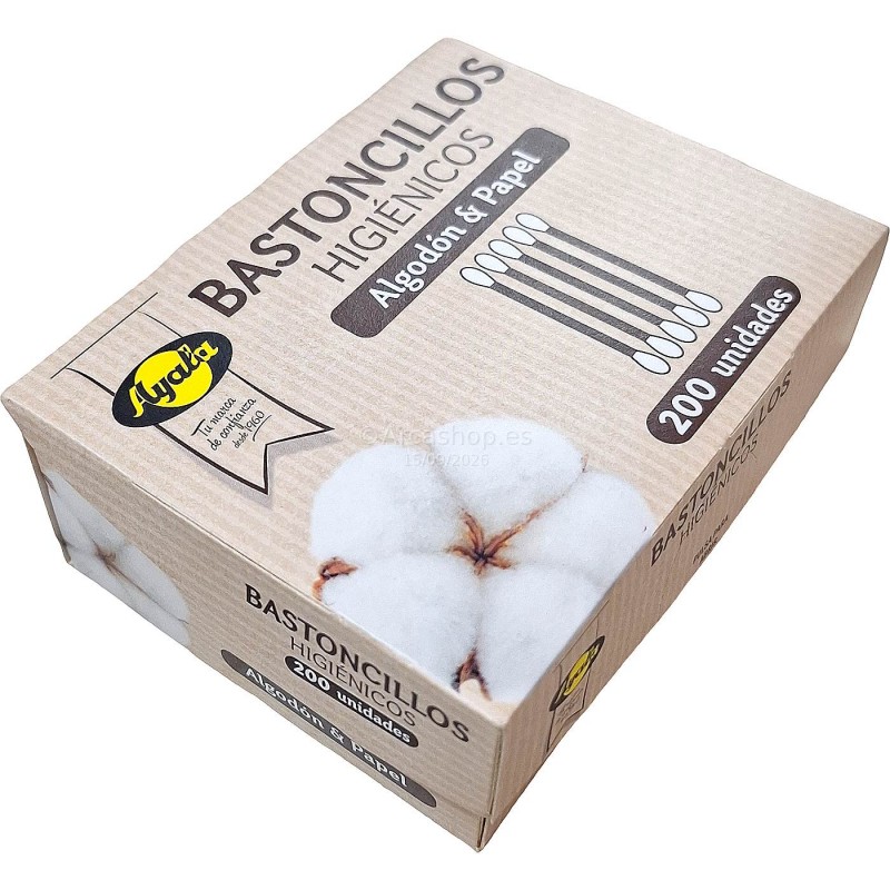 BASTONCILLOS BIODEGRADABLES 200/U AYALA
