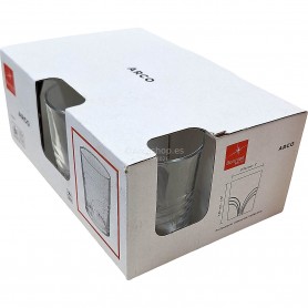 VASO DX ARCO AGUA 27.2cl. PACK 6 UNDS.