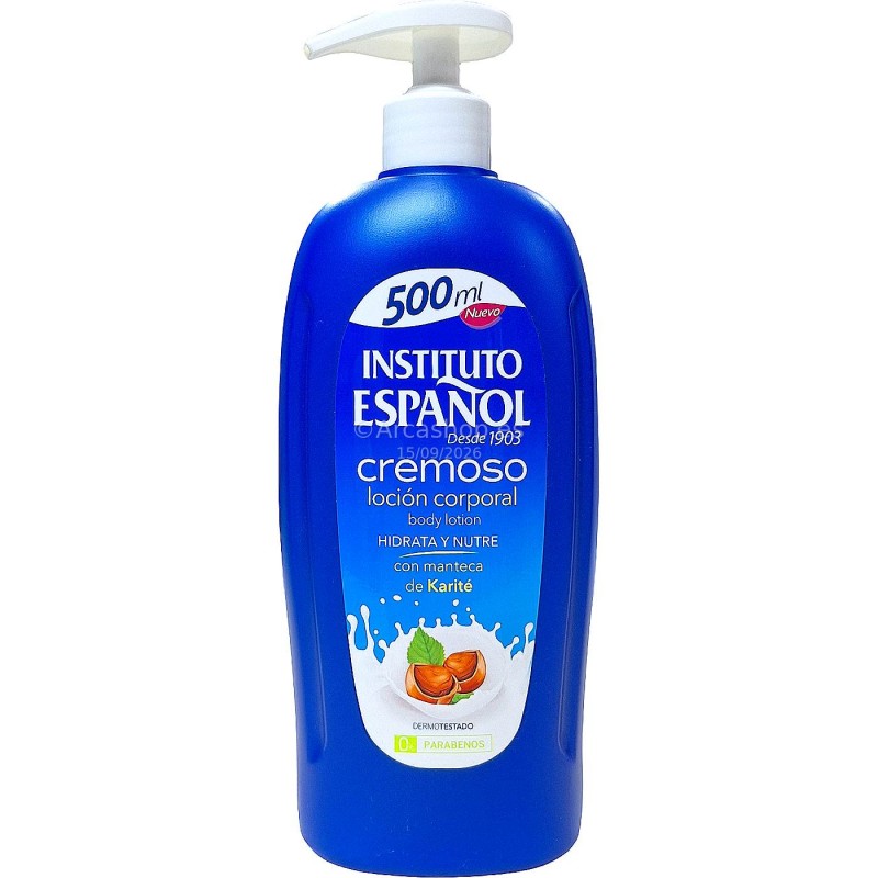 LOCION CORPORAL INSTITUTO 500ML. SP CREMOSO
