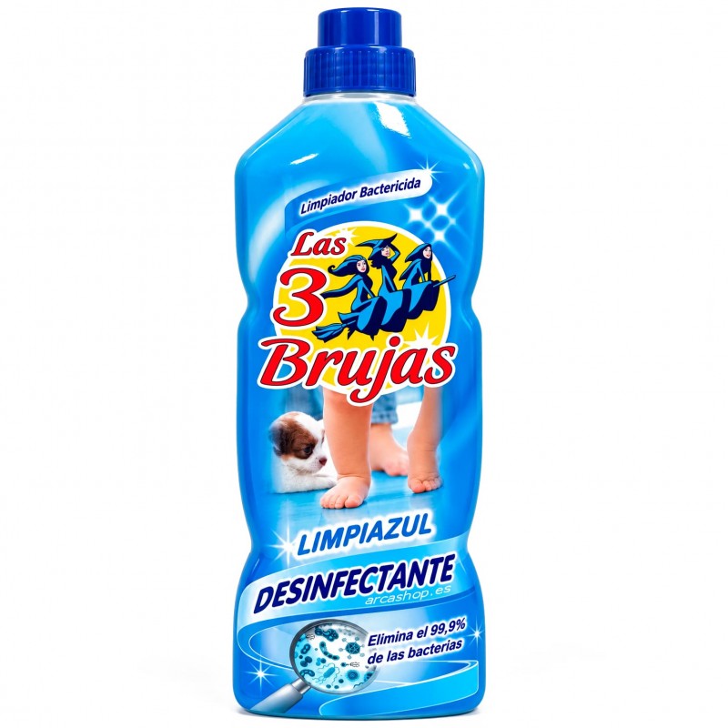 LAS TRES BRUJAS LIMPIADOR AZUL