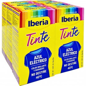 TINTE IBERIA AZUL ELECTRICO · Paquete de 6 unidades