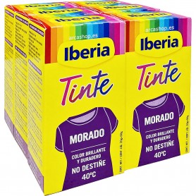 TINTE IBERIA MORADO · Paquete de 6 unidades