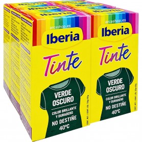 TINTE VERDE OSCURO IBERIA · Paquete de 6 unidades