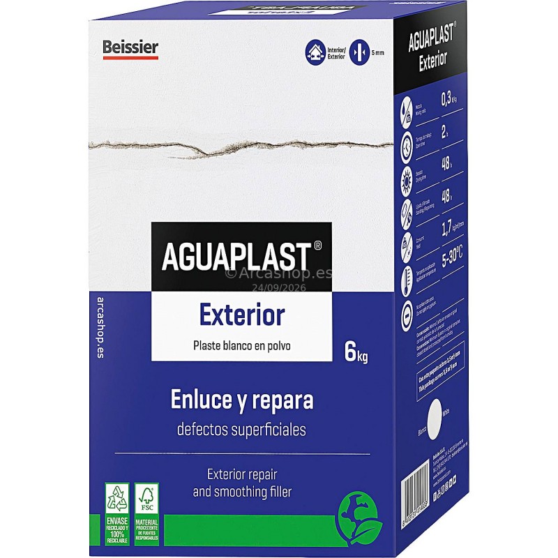 AGUAPLAST EXTERIOR 6 KGS.