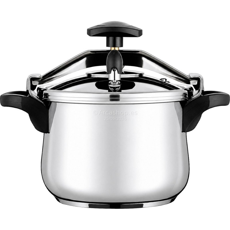 OLLA PRESION CLASICA BOMBEADA INOX. 06 LTS. FAGOR