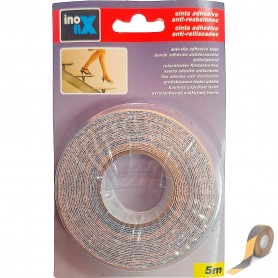 ANTIDESLIZANTE AUTOADHESIVA AMARILLO-NEGRO 25MM 5 MTS. REF. 1989