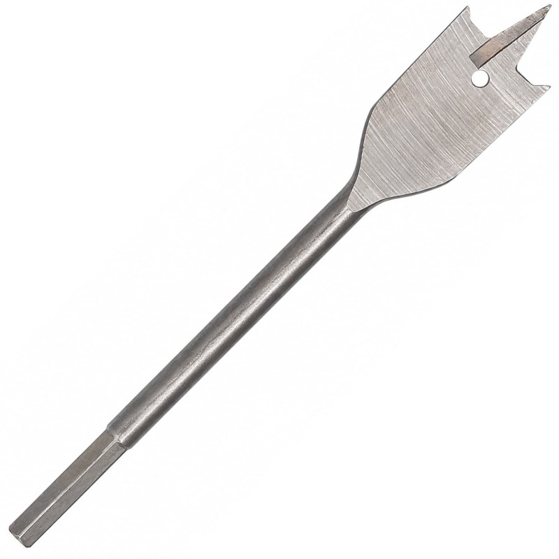 BROCA PLANA TRES PUNTAS PARA AGUJEROS EN MADERA WOLFPACK — BROCA PALA: 24 MM