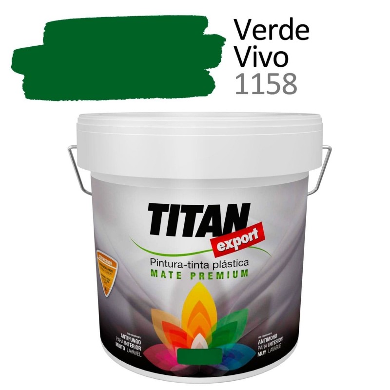 Tintan Export 4 litros color verde vivo 1158