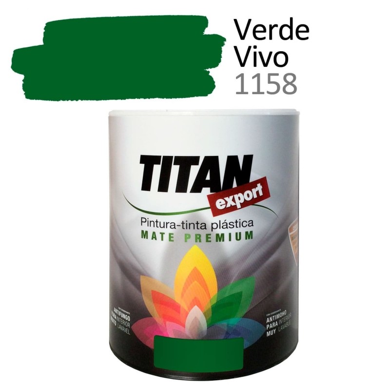 Tintan Export 750 ml color verde vivo 1158