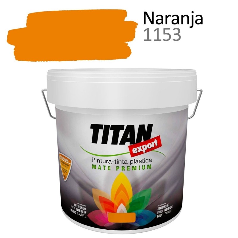 Tintan Export 4 litros color naranja 1153