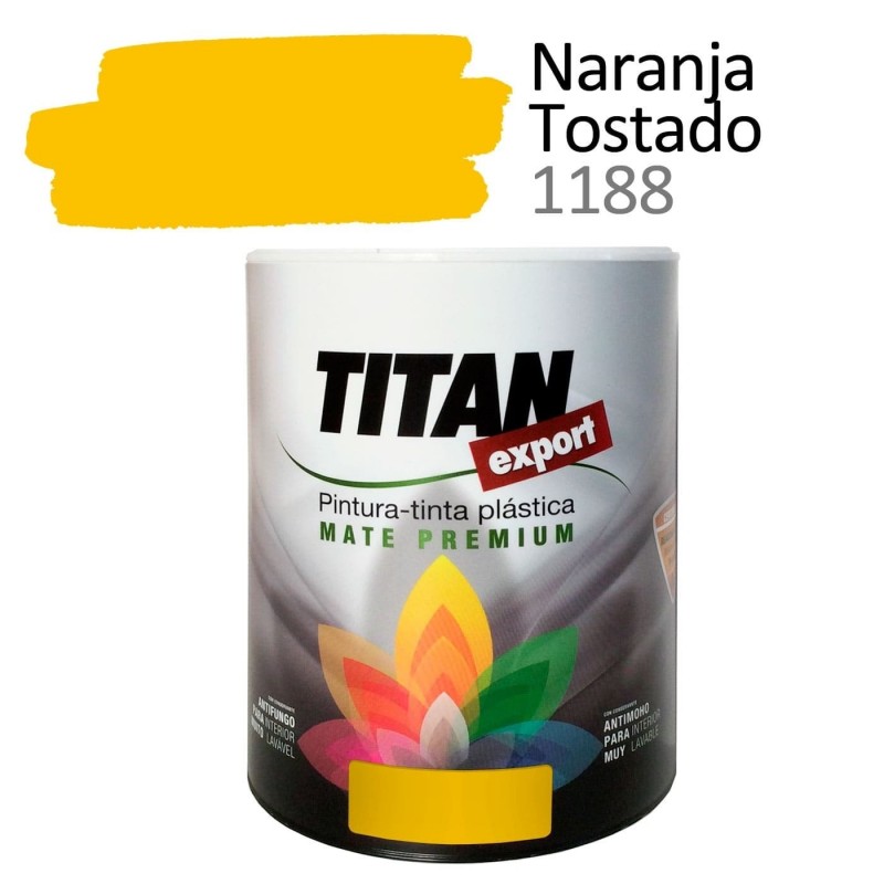 Tintan Export 750 ml color naranja tostado 1188