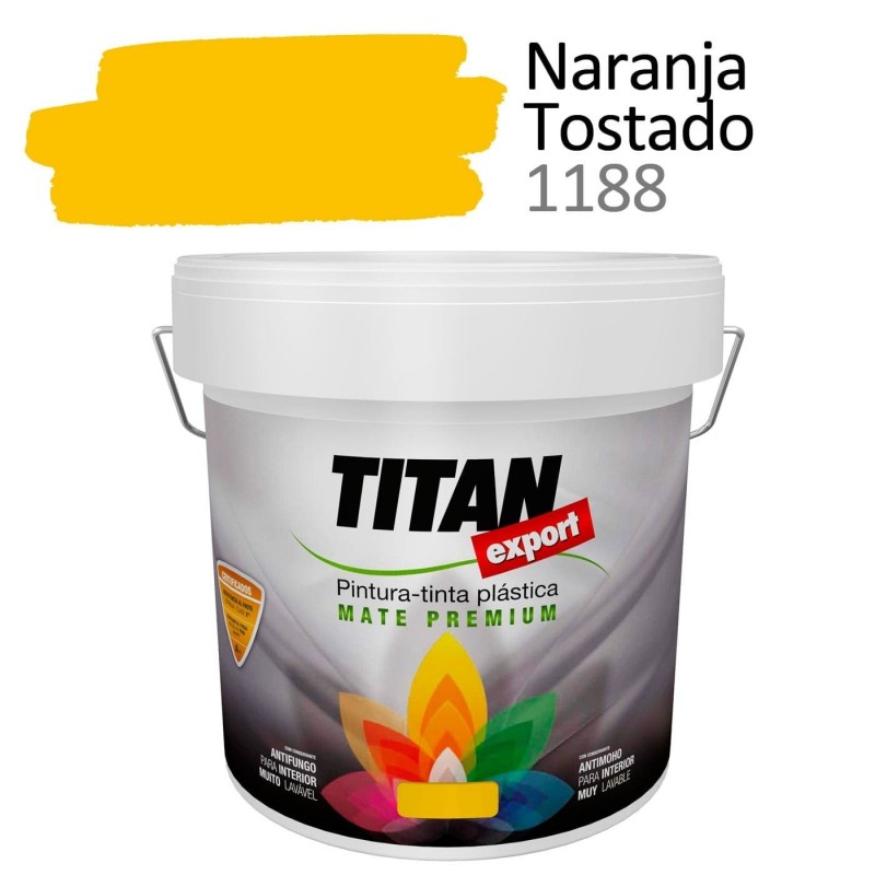 Tintan Export 4 litros color naranja tostado 1188