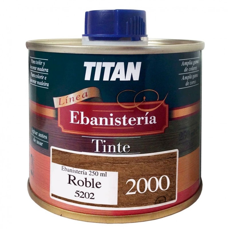 Tinte Roble Ebanisteria 2000 Titan madera