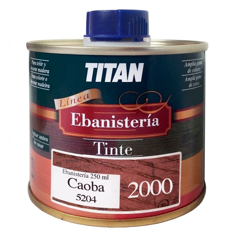 Tinte Caoba Ebanisteria 2000 Titan madera