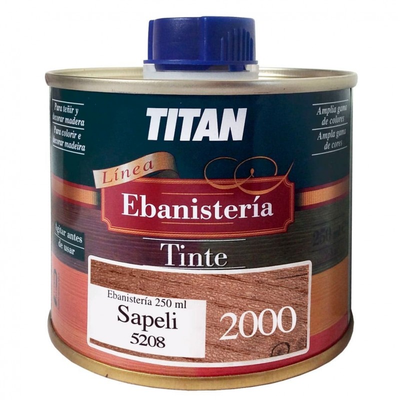 Tinte Sapeli Ebanisteria 2000 Titan madera
