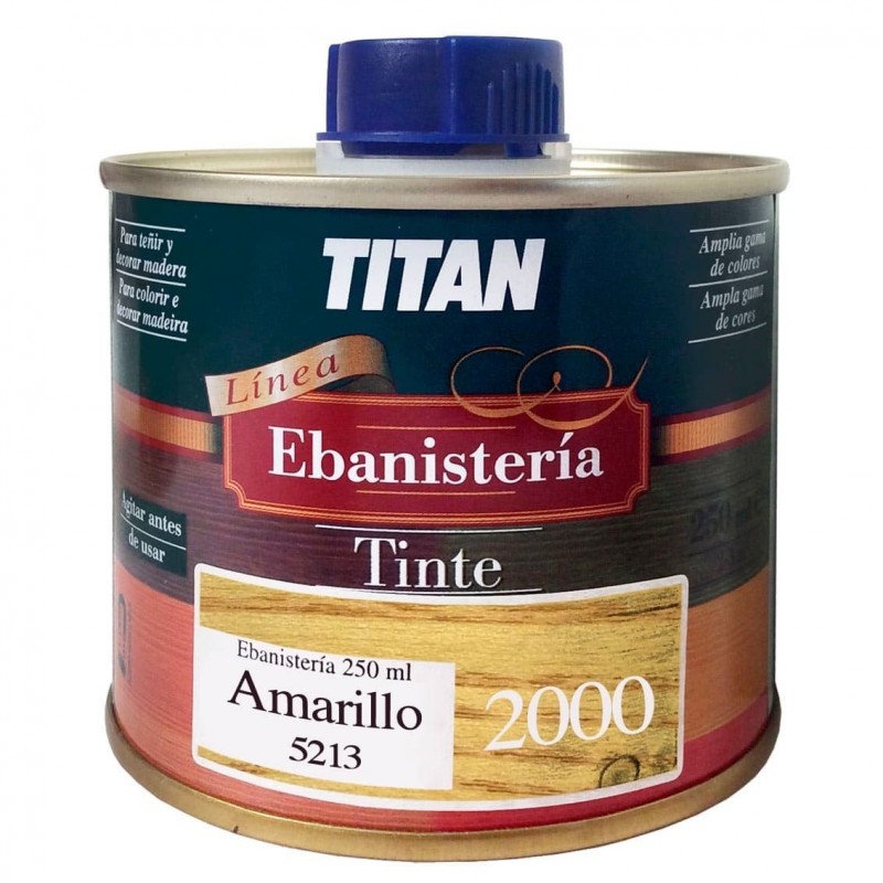 Tinte Amarillo Ebanisteria 2000 Titan madera