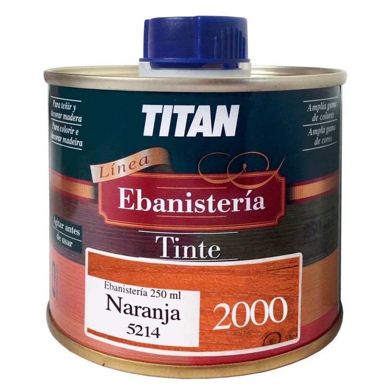 Tinte Naranja Ebanisteria 2000 Titan madera