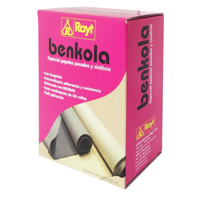 Cola Celulósica Benkola para papeles pesados y vinílicos