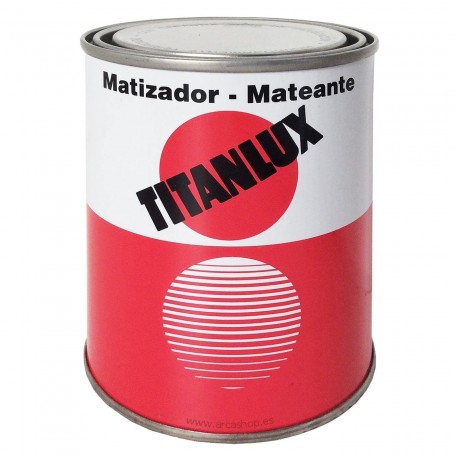 Matizador Titanlux para acabado Mate o satinado en esmaltes sintéticos