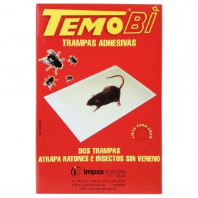 Trampas adhesivas TemoBi. Insectos y ratones.