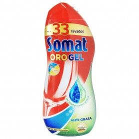 Detergente líquido Lavavajillas Somat Oro Gel