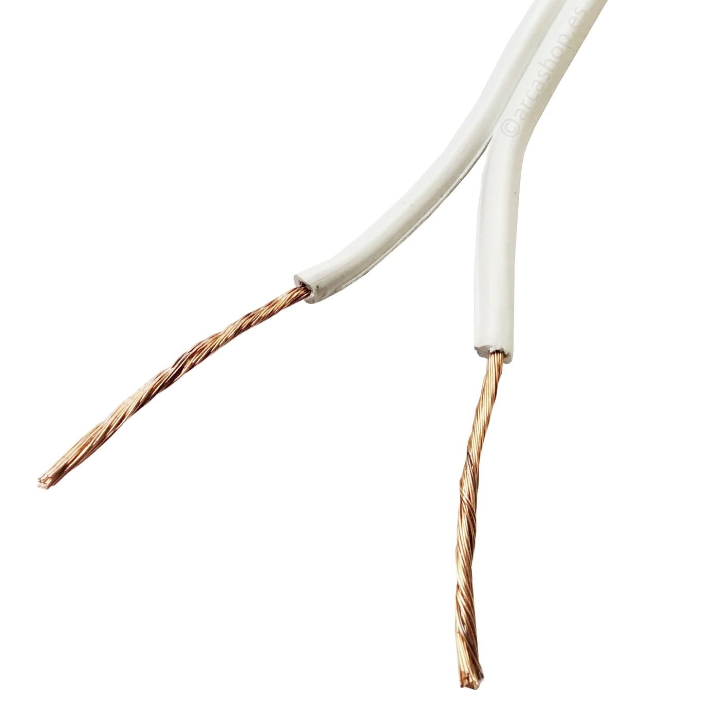 Cable electricidad Paralelo Blanco