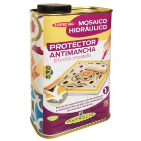 Protector EFECTO MOJADO Antimancha Mosaico Hidráulico Monestir
