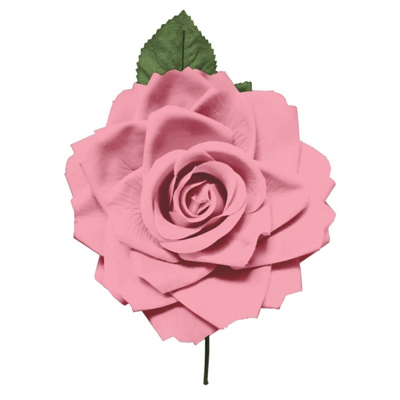 Flor de Gitana o Flamenca Clásica Rosa