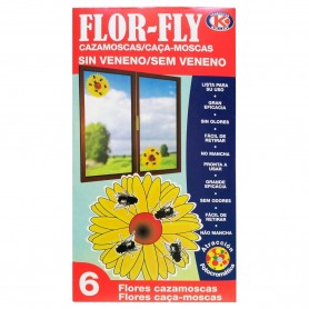 Flor-Fly Cazamoscas sin Veneno. Flores Cazamoscas.